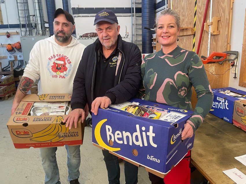 Nå kommer mateskene fra Lions-klubbene i Sarpsborg